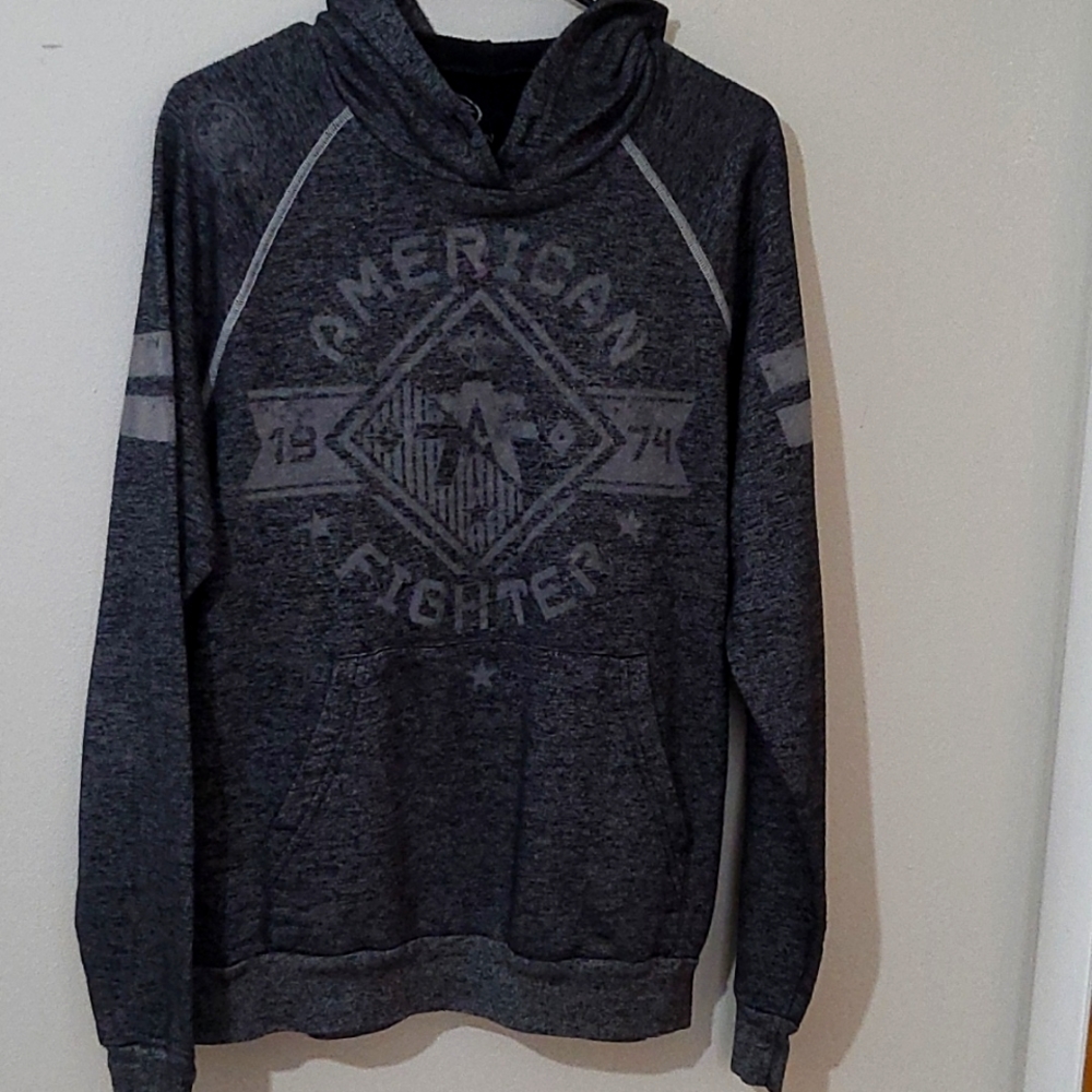 American fighter hoodie womens size large